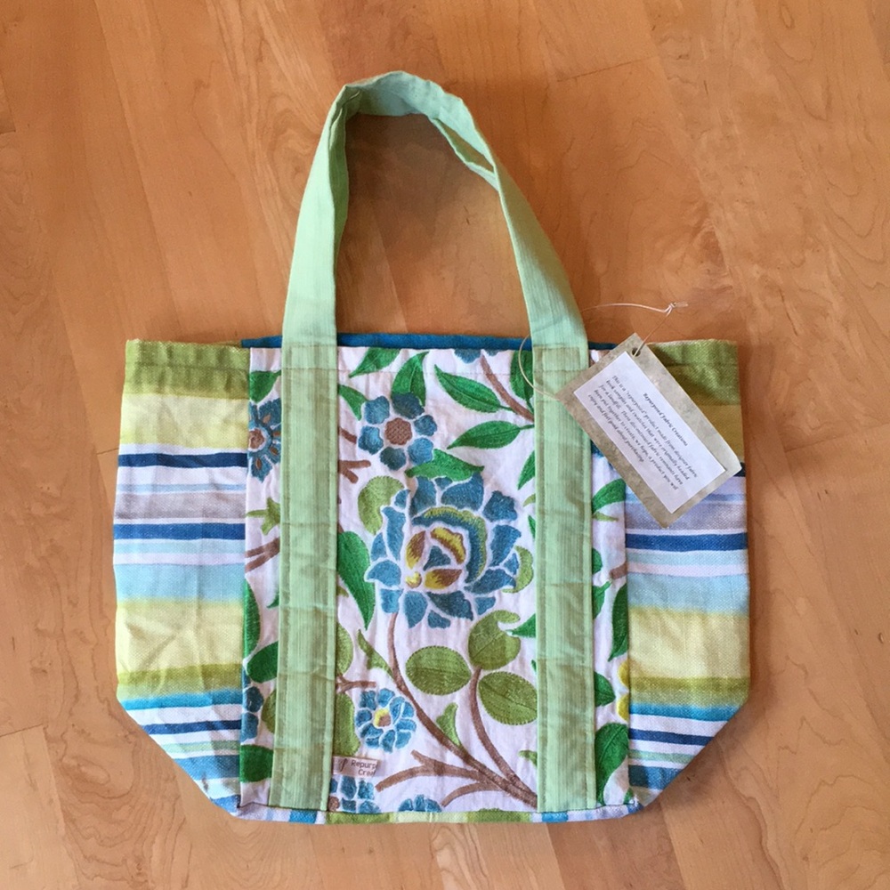 Repurposed Fabric Creations Handmade Tote Bag